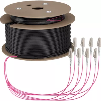 Câble trunk EFB Elektronik U-DQ ZN BH OM4 8G 1x8 LC-LC 70m Dca LSZH - 70 m (O8322S70OM4)