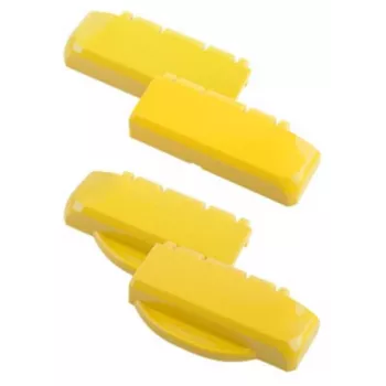 Verrou de charnière Bopla B SC HB PC-V0-1023, polycarbonate, jaune signalisation, 100 x 27 x 48,3 mm 96910003