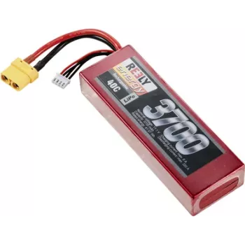 Pack de batterie LiPo Reely 11,1V 3700mAh 3S 40C Hardcase XT90 (RE-7851483)