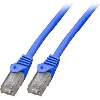 Câble patch RJ45 EFB-Elektronik Cat.5e U/UTP LSZH CCA AWG24/7 bleu 20m (K8110BL.20)
