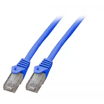 Câble patch RJ45 EFB-Elektronik Cat.5e U/UTP LSZH CCA AWG24/7 bleu 20m (K8110BL.20)