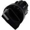 Tête de sélecteur Siemens SIRIUS ACT 3SU10022BC100AA0, 22 mm, 2 positions, à verrouillage, anneau frontal en plastique noir, éclairable
