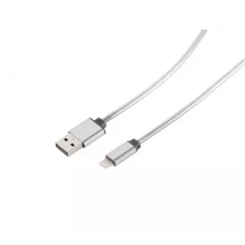 Câble Lightning Exertis Connect 1 m argent 39910218
