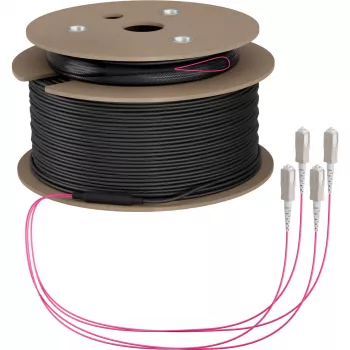 Câble trunk EFB Elektronik U-DQ ZN BH OM4 4G 1x4 SC-SC 90 m Dca LSZH - 90 m O8301S90OM4