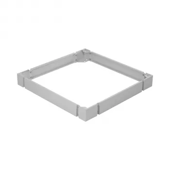 Socle EFB Elektronik pour armoire série PEL 800x800 mm, gris PEL-SOK88VV.GR
