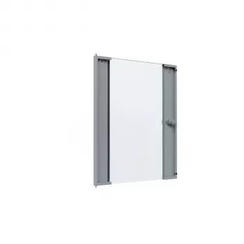 Porte vitrée EFB Elektronik pour coffret mural X-Rack 15U gris RAL7035 3/3 WGX-TUR15GR.G