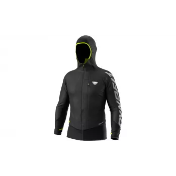Dynafit DNA PTC Alpha Jacket - Black Out/Neon Yellow - L