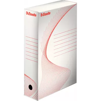 Leitz 128080 boîte d'archives blanche dos 80 mm A4 lot de 25