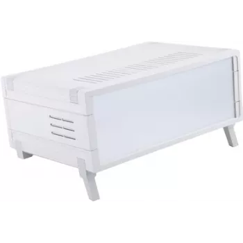 Boîtier de bureau Bopla UM 62018 L ULTRAMAS_SET 290,90 x 198,90 x 108 mm ABS gris clair RAL 7035 55620018.MT1