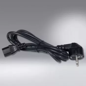 Câble d'alimentation SCHÄFER IT SYSTEMS IEC 60320 C13 vers CEE 7/7 Schuko, 2 m, noir 6763200