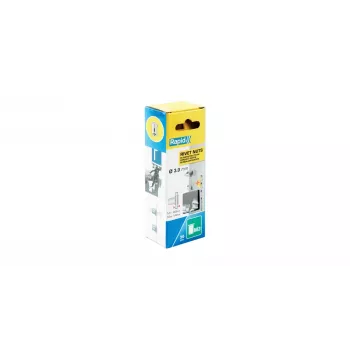 RAPID TOOLS Blind Rivet Nut M3 Steel Chrome-Plated Clamping Range 0.5-1.5 mm, 1 Piece (5000670)