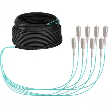 Câble trunk EFB Elektronik U-DQ ZN BH OM3 8G 1x8 SC-SC 30m Dca LSZH - 30 m O8321S30OM3