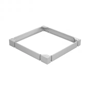 EFB Elektronik Socle pour armoires réseau 600x600 mm, gris PEL-SOK66VV.GR
