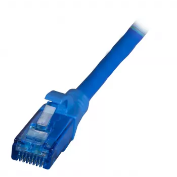 EFB-Elektronik Câble de raccordement RJ45 Cat.6A U/UTP LSZH Premium 500MHz bleu 15 m K8109BL.15