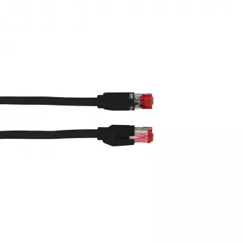 Câble patch EFB Elektronik Cat.7 S/FTP LSZH, RJ45, 1,5 m, noir K0700SW.1,5
