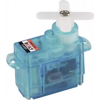 Micro-servo Reely S-0307 servo analogique pignons en plastique connecteur JR RE-2148501