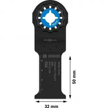 Lame de scie plongeante Bosch Professional Starlock AIZ 32 AIB, 32 x 50 mm, bi-métal 2608669077