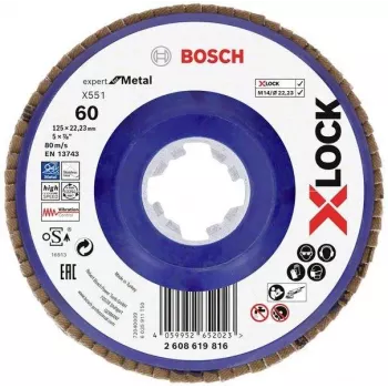 Disque diamant tronçonner Bosch Accessories 2608619816 X-LOCK Best for Ceramic 125 mm