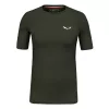 T-shirt thermique Cristallo Salewa homme - Dark Olive