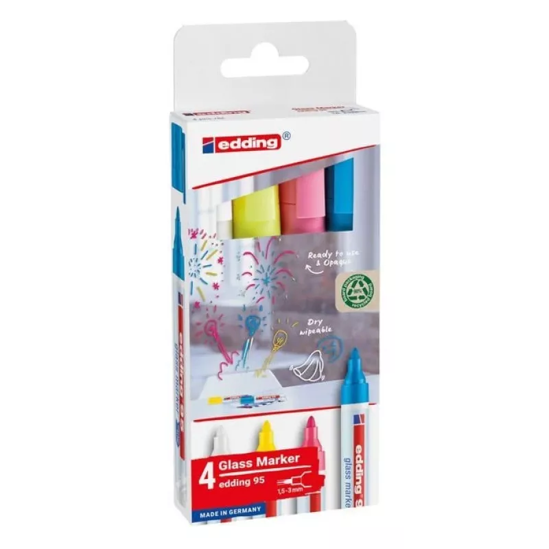 Edding 4-95-4-1 Marqueur verre