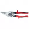 Cisaille à tôle Gedore RED 3301741, coupe à droite, 250 mm, lame dentée, levier démultiplicateur, poignée bi-matière