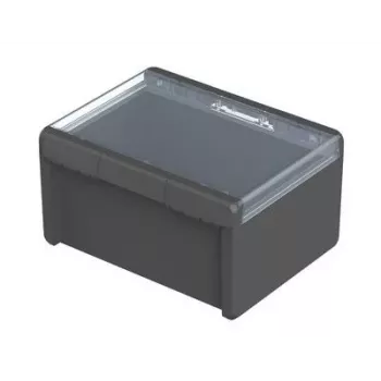 Boîtier universel Bopla B 233016 PC-V0-G 7024 Bocube 239 x 300 x 160 polycarbonate gris graphite (RAL 70) 96028574