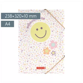 Chemise à documents BRUNNEN Happy Hippie A4 jaune, orange, violet 1041604422