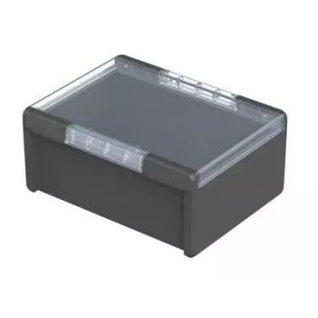 Boîtier universel Bopla Bocube B 273616 PC-V0-G-7024, polycarbonate, gris graphite, 364 x 284 x 160 mm 96027674