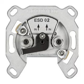 Prise d'antenne Kathrein ESD 02 2 voies avec passage DC (211500001)
