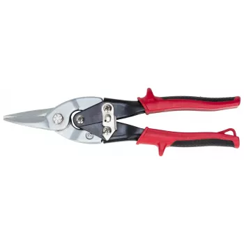 Cisaille à tôle droite GEDORE RED 250 mm, capacité acier 1,2 mm 3301742