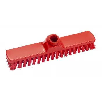 Brosse à récurer Haug Bürsten FC88101 rouge plastique, 28 cm de large