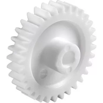 Engrenage droit en polyacétal Reely module 0,5, 20 dents, alésage 4 mm (SH0520HF)
