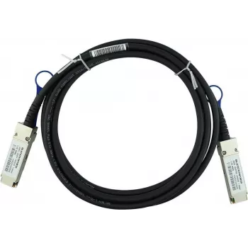 Câble d'attache direct QSFP56 compatible Mellanox MCP1650-V003E26 BLUELAN, 200GBASE-CR4, InfiniBand, 30AWG, 3 mètres (MCP1650-V003E26-BL)