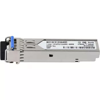 Câble cuivre d'attache direct 400G QSFP112 BlueLAN, 0,5 m, compatible avec Amphenol NJAAKK-0006 NJAAKK-0006-BL