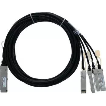 Câble de dérivation directe passif 40G QSFP vers 4x 10G SFP+ BlueLAN 2 m, compatible Centec (CAB-Q-S-2M-CT-BL)