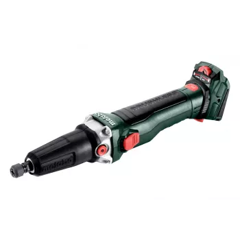 Meuleuse droite sans fil Metabo GVB 18 LTX BL 11-28, 18 V, sans balais, pince de serrage 6 mm, 8000–28000 tr/min, outil nu (600826850)