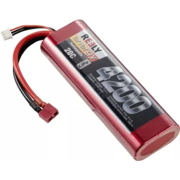 Reely batterie LiPo 7,4 V 4200 mAh 2S 20C Hardcase T-Plug RE-7851471