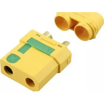 Reely RE-6685311 prise de connecteur de batterie XT90-S anti-étincelle dorée (1 pièce)