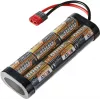 Pack d'accus NiMH Reely 7,2 V 3000 mAh 6 cellules stick fiche T (RE-7856814)