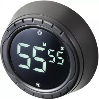 Minuterie numérique Sygonix noire (SY-5469264)