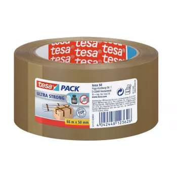 Ruban d'emballage tesa ULTRA STRONG 57177 marron 66 m x 50 mm 6 rouleaux