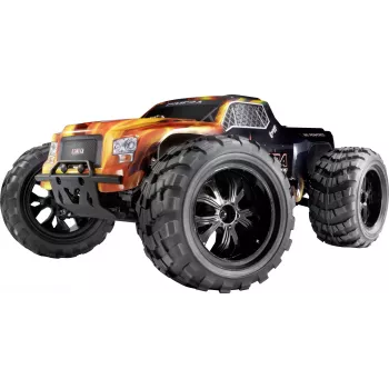 Monster truck RC Reely Cimera Black Brushless 1:10 4WD RTR 2,4 GHz avec batterie et chargeur (RE-6914403)