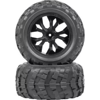 Roues complètes Reely RE-7083018 pour Rhino 2 (2 pièces, 1:10, hexagone 12 mm)