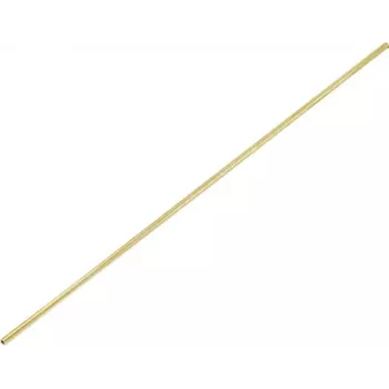 Tube en laiton Reely 2 mm de diamètre extérieur, 1,1 mm de diamètre intérieur, 500 mm de longueur, 1 pièce