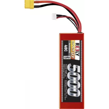 Batterie LiPo Reely 11,1V 5000mAh 3S 40C Hardcase XT90 (RE-7857399)