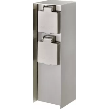 Prise de jardin Sygonix SY-4979748 en acier inoxydable