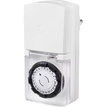 Minuteur journalier analogique Sygonix SY-5042670 3680 W IP44