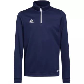 Sweat d'entraînement adidas Entrada 22 enfants bleu marine taille 128 H57484