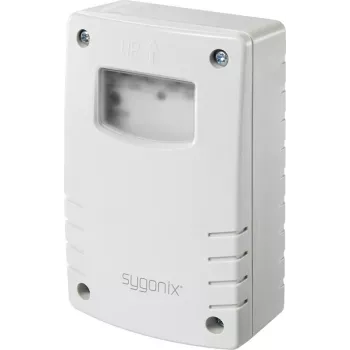 Sygonix SY-5836542 Interrupteur crépusculaire gris 230 V/AC 1 contact NO 1 à 9 h
