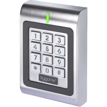 Clavier à code Sygonix SY-6879940 RFID 12/18V DC IP66 en saillie noir (SY-6879940)